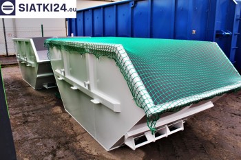 Siatki Mińsk Mazowiecki - Siatka przykrywająca na kontener - zabezpieczenie przewożonych ładunków dla terenów Mińska Mazowieckiego